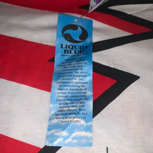 Vintage Grateful Dead 1993 Summer Tour Liquid Blur Single Stitch Shirt AOP - Picture 13 of 13